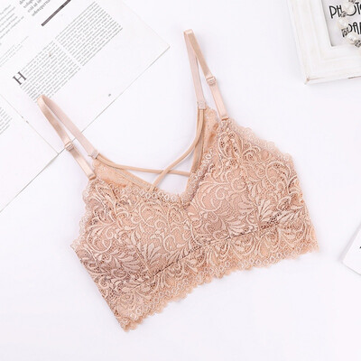 

Lace Gathered Camisole Bottoming Underwear Wrapped Chest