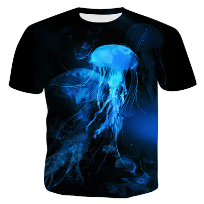 

Toponeto Mens Summer New Style 3D Printed Short Sleeves Fashion Comfort Blouse Top