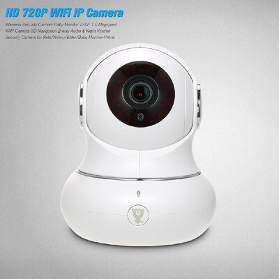 

Wireless 1080P IP Camera Baby Monitor WiFi Camera for BabyNannyElderDogPets Monitor with APP PanTilt 2-way Audio 3D Panor