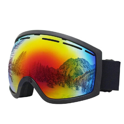 

Snowboard Goggles UV400 Protection Skiing Snowboarding Goggles with Anti Fog Anti-snowblindness for Men Women