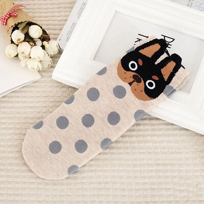 

Women Vogue New Socks Gift Small Series 1 Handmade Xmas Cartoon Cats Cute Pair Ear