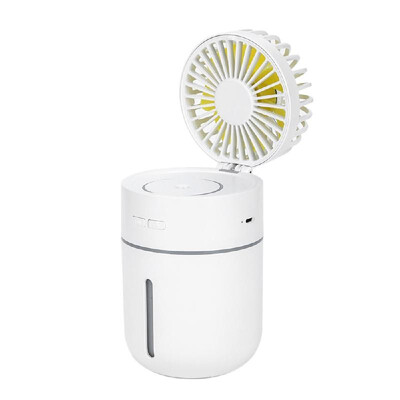 

DC5V 2W Mini Humidifier Diffuser Fan Mist Spray with Night Light Design Supported Color Changing Static Color USB Powered Oprerat