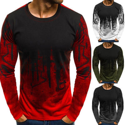 

Men&39s Slim Fit O Neck Long Sleeve Muscle Tee Shirts Casual T-shirt Tops Blouse