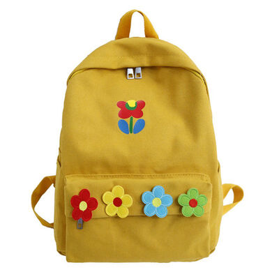 

Canvas Ancient Style Campus Backpack Female Korean Edition Harajuku Uzzang Junior&High School Students Ins Backpack Street Cla