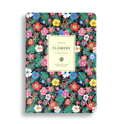 

New Floral Leather Cover Planner Notebook A5 A6 Notebook Back To School Supplies