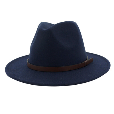 

Tailored Hat with Belt Men Women Unisex Festival Spring Winter Wedding Prom Hat