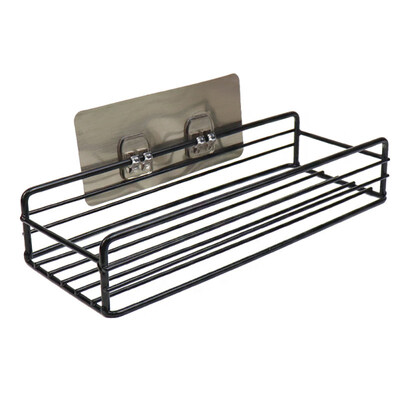 

Household Wall Mounted Bathroom Shower Gel Storage Rack Holder Organizer Shelf