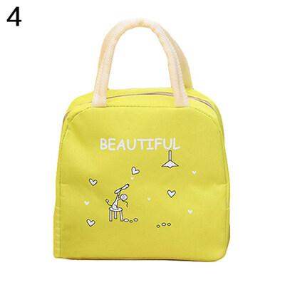 

Portable Cute Cartoon Thermal Insulated Food Fruit Storage Case Pouch Lunch Box