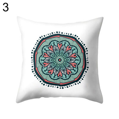 

Mandala Love Heart Throw Pillow Case Cushion Cover Sofa Bed Car Office Decor