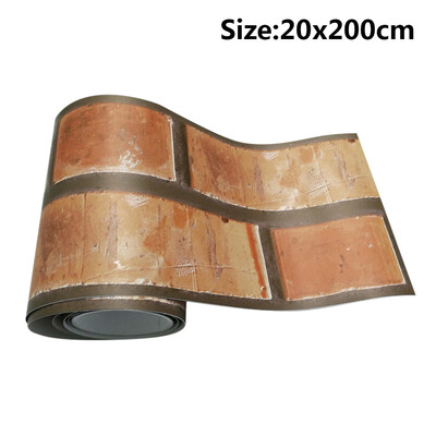 

〖Follure〗20x200cm Adhesive Tile Art metope Wall Decal Sticker DIY Kitchen Bathroom Decor