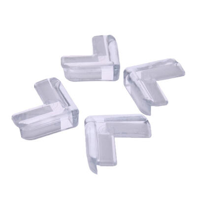 

4pcs Kids Baby Safety Transparent Protector Cover Table Corner Guards