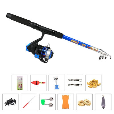 

Fishing Reel Rod Combo Set Fishing Pole Spinning Reel Set with Fishing Accessories