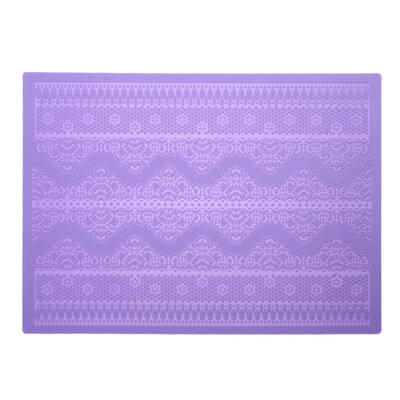 

Lace Silicone Mat Fondant Cake Mold DIY Baking Decorating Tools