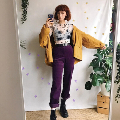 

Boho Mesh Top Sexy Transparent Female t-shirt Sun Moon Star Printed O-Neck Long Sleeve Tops Women t-shirts