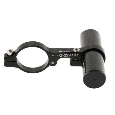 

Carbon Fiber Handlebar Extender Lamp Holder Mount for MTB Bicycle Lights Flashlights