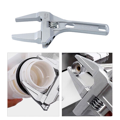 

〖Follure〗Bathroom Wrench Aluminium Alloy 7-70mm Adjustable Opening Spanner Mini Nut Key