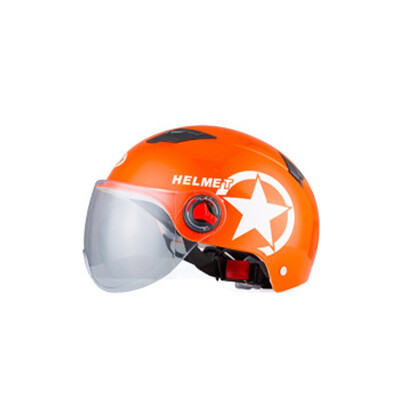 

Bike Motorcycle Half Face Helmet Sunscreen Ultraviolet-proof Protective Unisex Protective Gears Motorcycle Accessories