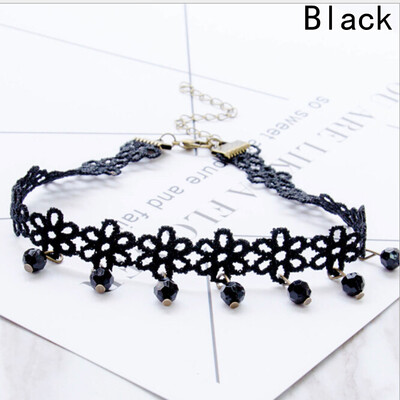 

Choker Necklace Adjustable Lace Necklace Christmas Necklace for Women Girls