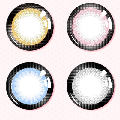 

1Pc Colored Round Big Eyes Circle Makeup Contact Lense Party Decoration Gift