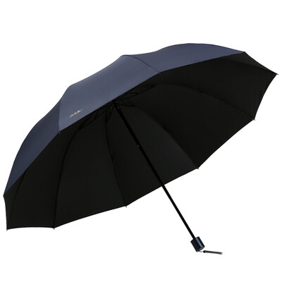 

Paradise umbrella oversized 76cm10 bone reinforcement hitting black plastic section 30 off umbrella 33212E navy