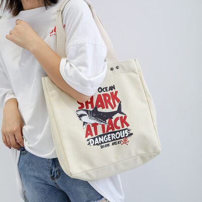 

Bag womens bag student net red shoulder bag women large canvas bag women ins wind Harajuku