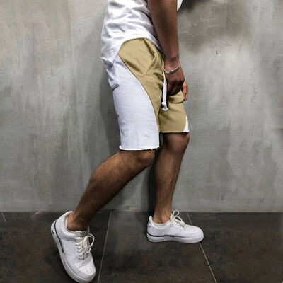 

Gobestart Fashion Men Summer Casual Sport Elastic Waist Short Pants Trousers