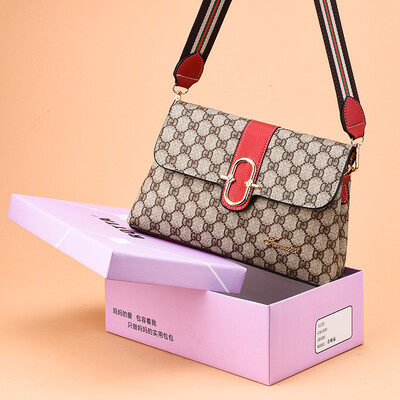 

Middle-aged womens bags Korean version oblique Bag soft skin small old ladies shoulder bag mother buy vegetable bags