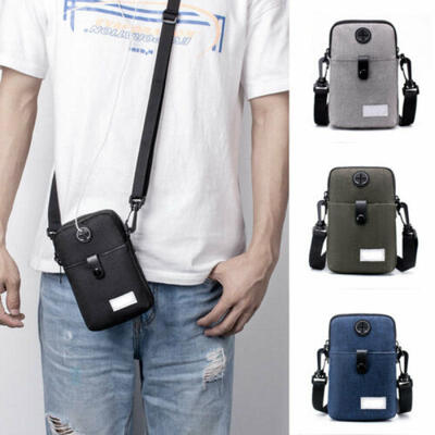 

Outdoor Sport Mens Crossbody Shoulder Bag Phone Pouch Handbag Purse Waist Pack