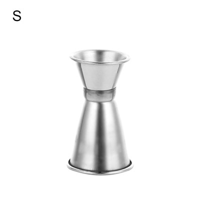 

Stainless Steel Double Shaker Cup Bar Cocktail Jigger Liquor Measuring Tool