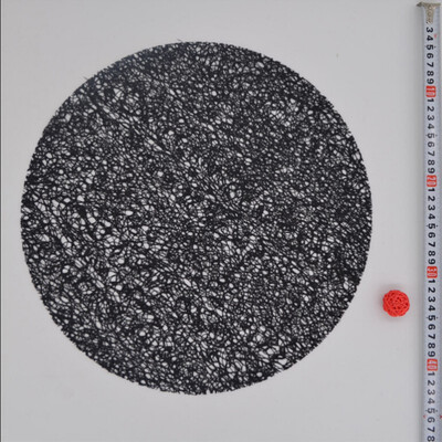 

Round Coasters Plate Pad Slip-resistant PVC Table Mat Placemat Dining Table Decor Heat Insulation Mat Tablecloth