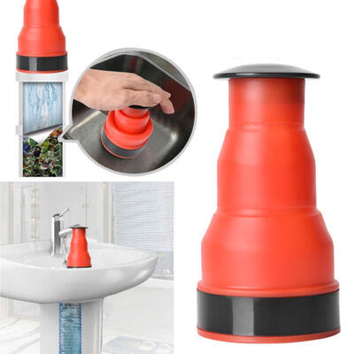 

Greensen Clog Remover Plunger Cannon High Pressure Manual Air Power Drain Blaster Sink Plunger For Bathr