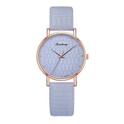 

2019 new ladies watch pu strap quartz watch female watch trend ladies watch