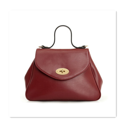 

2018 new leather small bag simple orphan leather handbag original custom handbag