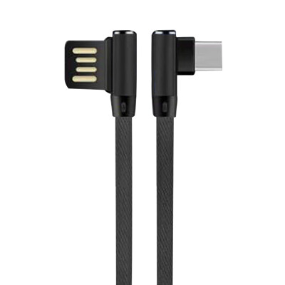 

New Micro USB Data Synchro Fast Charging Cable 90 Degree Right Angle for Iphone X 8 7 7s 7Plus 6 6s 5 5s 4 for IOS Andorid&Typ