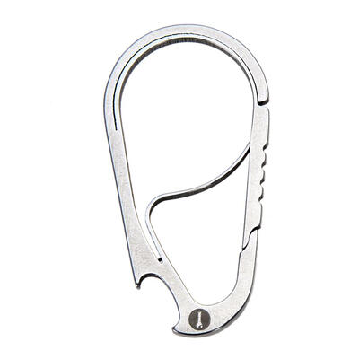 

Stainless Steel CNC Key Ring Holder Snap Hook Carabiner Bottle Opener