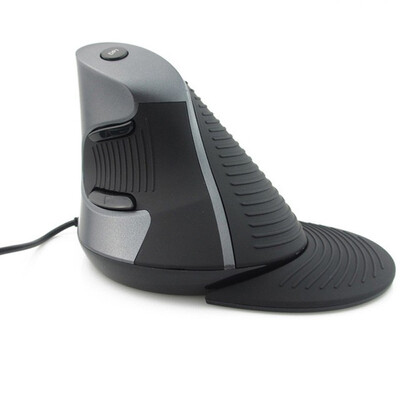 

Delux M618 PC Computer Wired Vertical Mouse Ergonomic Mause USB 1600 DPI Optical 6 Button Upright Healthy Mice for PC Laptop