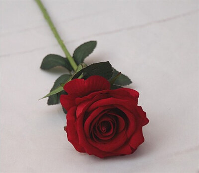 

FUNNYBUNNY artificial roses wedding supplies artificial plants flannel rose artificial flowers home decoration crafts 7colors