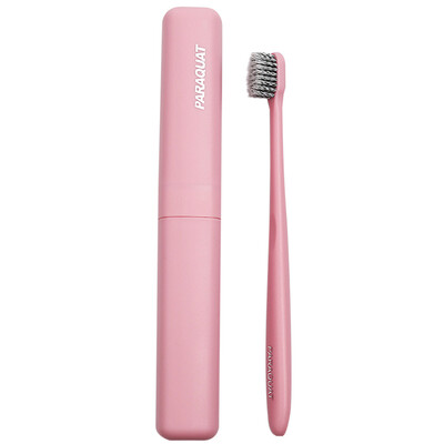 

〖Follure〗Clean Care Teeth Whitening Charcoal Activated Ecofriendly Travel Toothbrush