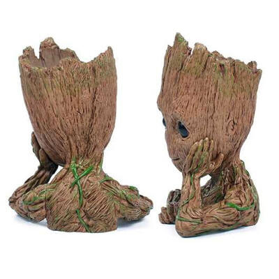 

Guardians of The Galaxy Vol 2 Baby Groot Figure Flowerpot Pen Pot Toy Xmas Gift