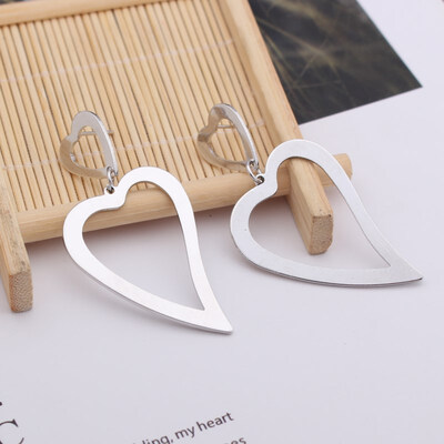 

European & American Exaggerated Round Coin Drop Earring for Women Pendientes Vintage Geometric Metal Large Earrings Jewelry Gift