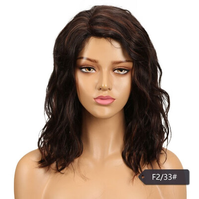 

Noble Brazilian Water Wave Human Hair Wigs For Black Women Remy Water Wave Wig Perruque Cheveux Humain Free Shipping