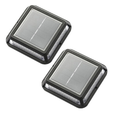 

12LEDs Square Buried Lamp Outdoor Waterproof Solar Garden Lamps Decorative Street Lamps