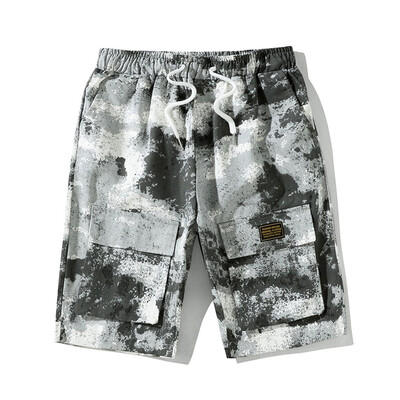 

Gobestart Mens Summer New Style Leisure Camouflage Overalls Fashion Multi-Pocket Trousers
