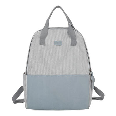 

Women Travel Backpacks Casual School Bags Large Knapsack Corduroy Rucksack