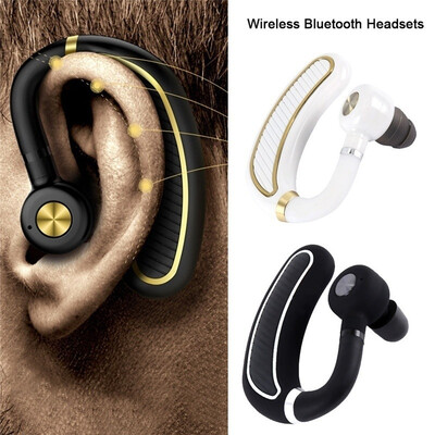 

Cool Fashion Mini Ear Hook No Pain Wear Wireless Bluetooth Headsets Stereo Earphones with Mic Wireless Headset Bone Conduction