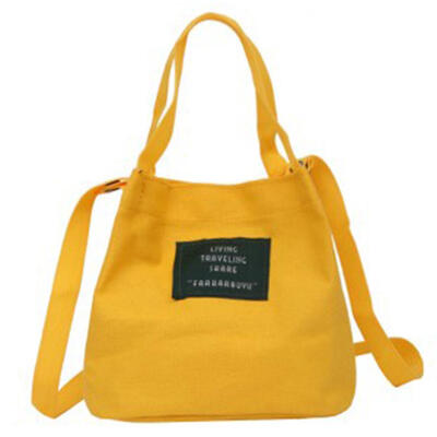 

Women Mini Handbag Messenger Bags Canvas Single Shoulder Bag Bucket Clutch