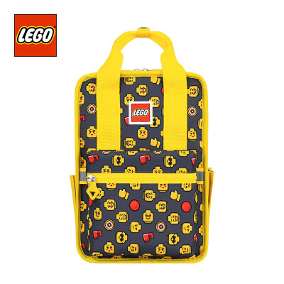 

LEGO LEGO childrens school bag casual backpack 3-5 years old backpack kindergarten homework bag leisure light parent-child bag small version men&women yellow 20127