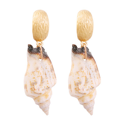 

Solememo 2019 Boho Statement Shell Conch Drop Earrings For Women Summer Travel Earrings Party Wedding Jewelry Wholesale E6196