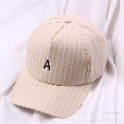 

SpringSummer 2019 Letter Satos Cap Tide Hat Hundred Mens Breathless Sun-sunned baseball cap Bends Along Cap Tide