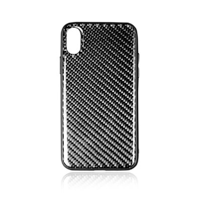 

Carbon Fiber Phone Case 360° Protection Shockproof Cover Slim Fit Protection for iPhone X